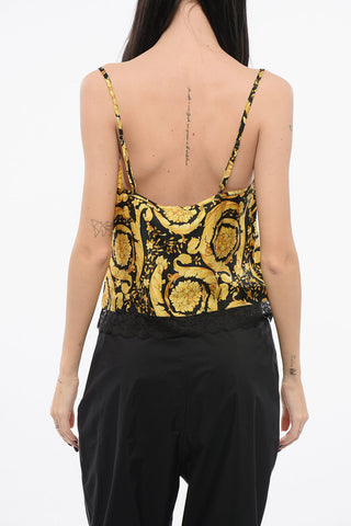 Barocco Top with Lace Detail