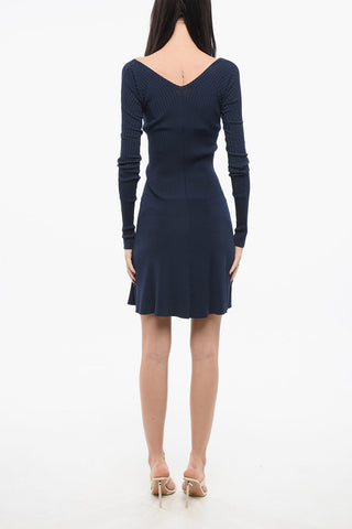 Ribbed PRALU Mini Dress
