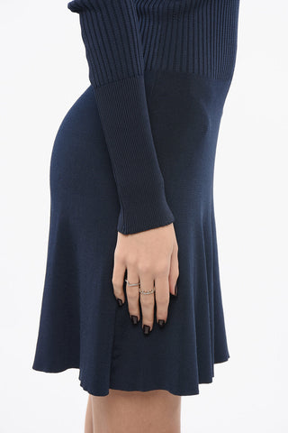 Ribbed PRALU Mini Dress