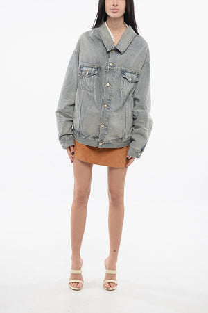 Giubbotto UNISEX in Denim Lavaggio Vintage