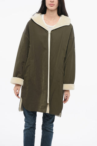 ARMY Reversible Parka with Fur