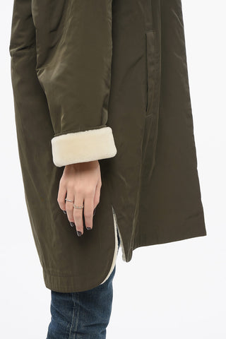 ARMY Reversible Parka with Fur