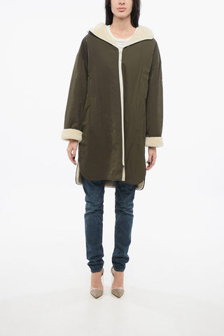 ARMY Reversible Parka with Fur