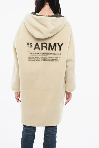 ARMY Reversible Parka with Fur