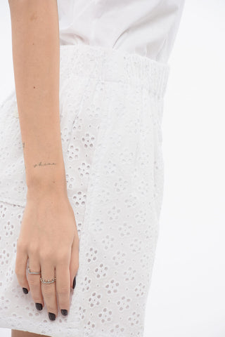 Broderie Anglaise Shorts