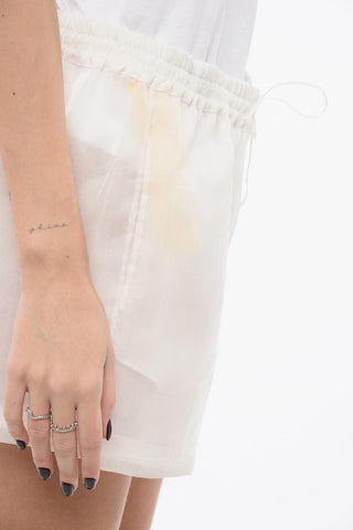 시폰 핀턱 쇼츠