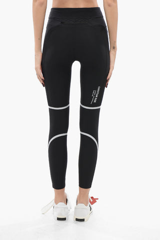 Leggings in Nylon Stretch A Tinta Unita
