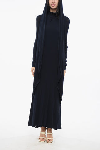 Viscose Cape Dress