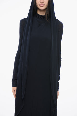 Viscose Cape Dress