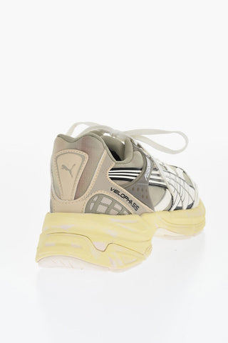PLEASURES Low Sneakers VELOPHASIS OVERDYE in Technical Fabric