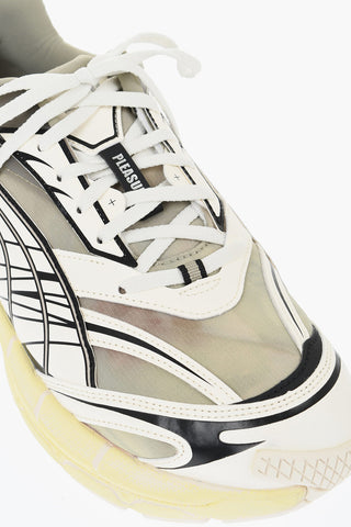 PLEASURES Low Sneakers VELOPHASIS OVERDYE in Technical Fabric