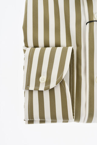 Two-Tone Awning Striped Shirt