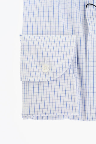 Lightweight Cotton Checked Shirt
