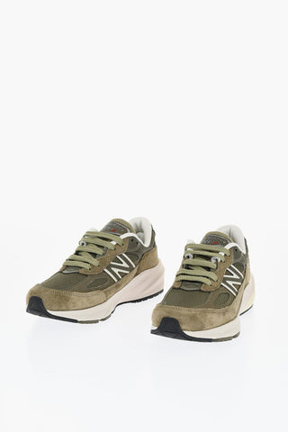 Low Sneaker 990 Aus Technischem Gewebe Und Wildleder