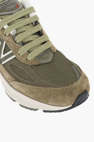 Low Sneaker 990 Aus Technischem Gewebe Und Wildleder