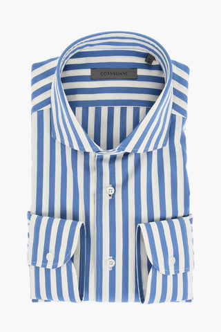 Striped Shirt Awning Two-Tone
