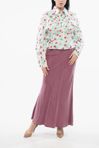 Popeline SPLASH Crop Shirt