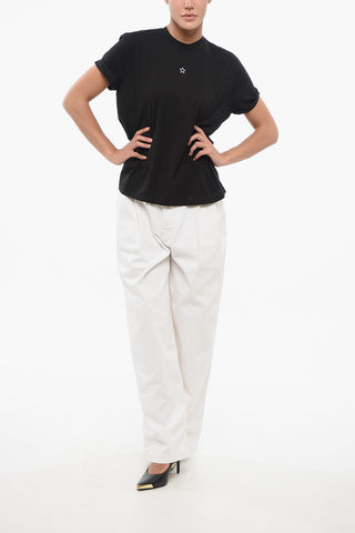 Crew Neck STAR Cotton T-Shirt