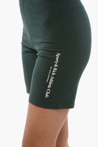 Shorts In Cotone con Logo Laterale