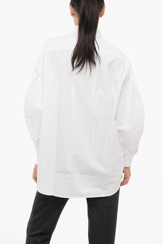 코튼 포플린 셔츠 LOEWS 이탈리안 칼라