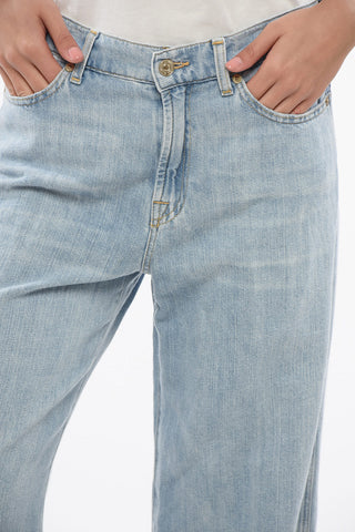 Jeans Svasati LOTTA con Bottone Logato 29cm