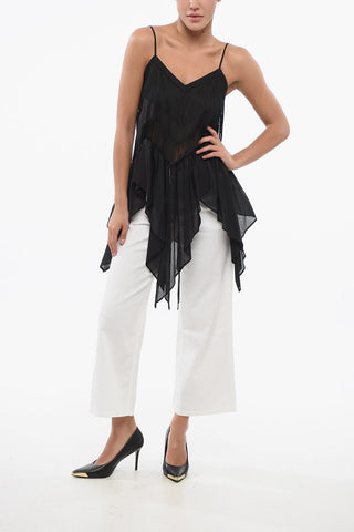 Asymmetrisches Top AILO mit Fransen
