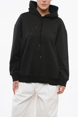 Rhinestoned Logo CIRCLE Hoodie