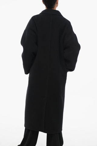 Cappotto Doppiopetto in Misto Lana