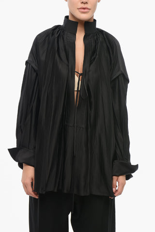 Pleated Kaftan Shirt