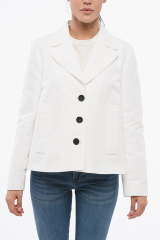 Cady Cotton Cropped Blazer