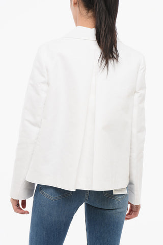 Cady Cotton Cropped Blazer
