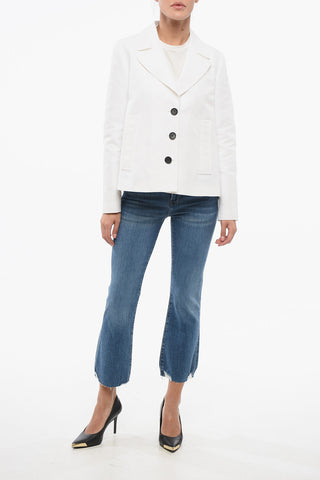Cady Cotton Cropped Blazer