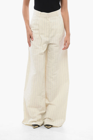 Pinstriped Wide GIULIVIA Pants