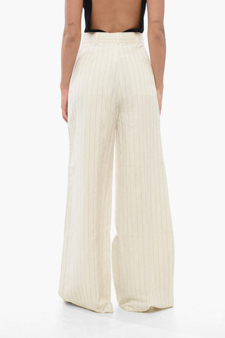 Pinstriped Wide GIULIVIA Pants