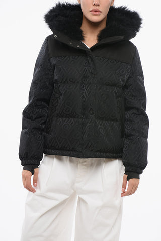 Monogram Ski Jacket with Fur