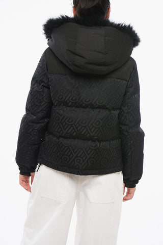Monogram Ski Jacket with Fur
