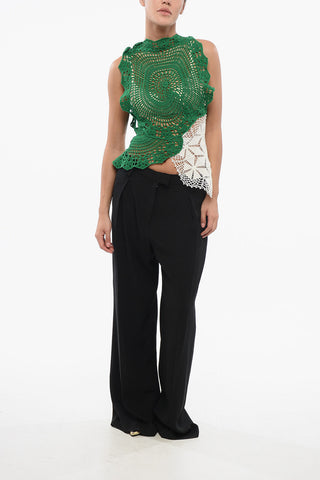 Crochet Asymmetric CHRYSTA Top