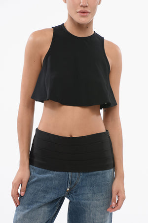 Ausgestelltes Cropped-Top