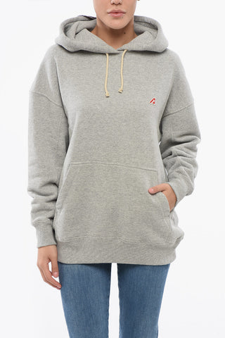 Cotton Hoodie with Patch Pocket