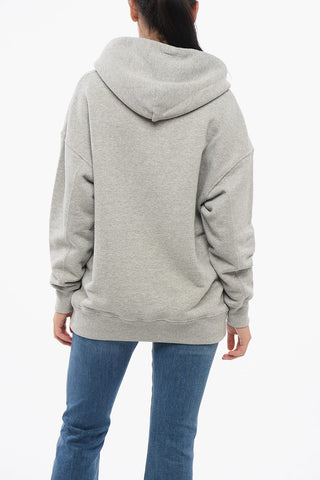 Cotton Hoodie with Patch Pocket