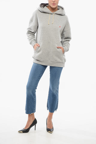 Cotton Hoodie with Patch Pocket