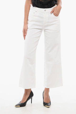 Solid Color Wide Leg BREA Jeans 26cm