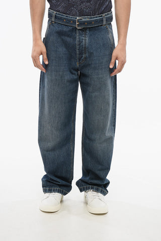 Jeans Lavaggio Medio con Cintura 26cm
