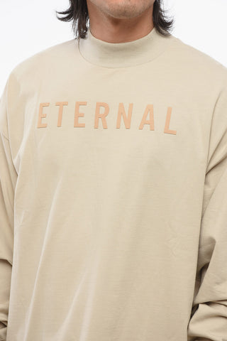 Long-sleeved ETERNAL T-Shirt with Flocked Logo