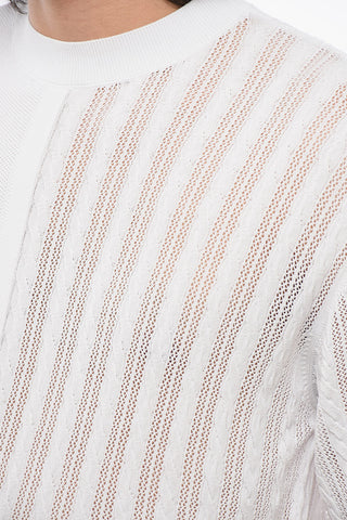 Short-sleeved JUEGO T-Shirt with Cable Knit Detail