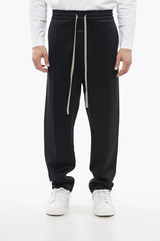 Joggers in Neoprene con Pince Frontale
