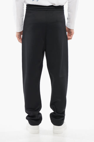 Joggers in Neoprene con Pince Frontale