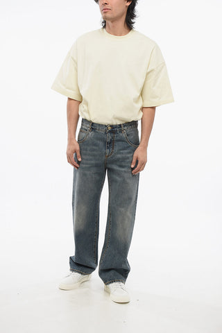Vintage Washed Straight Fit Denims 24cm