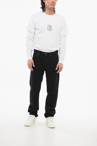 5-Pocket Slim Fit Denims with Belt Loops 21cm
