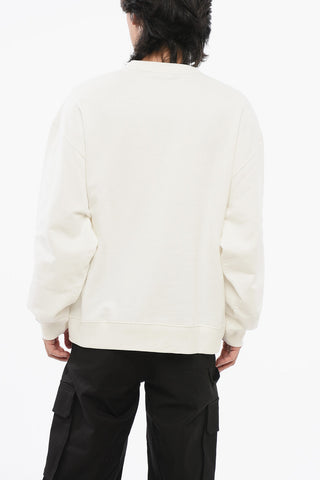 Crew Neck HAX Brushed Cotton Sweatshirt